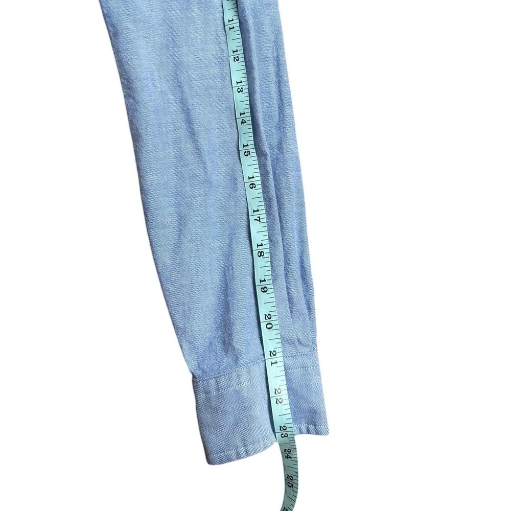Polo Ralph Lauren Slim Fit Oxford Button Down Shirt Light Blue Pony Logo Mens S - Picture 9 of 11
